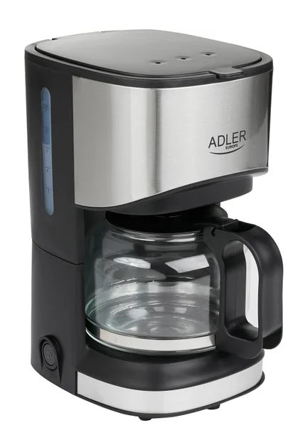 Кофеварка Adler AD4407 / 0.7 л / Капельная / Молотый photo 1 Кофеварка Adler AD4407 / 0.7 л / Капельная / Молотый photo 1